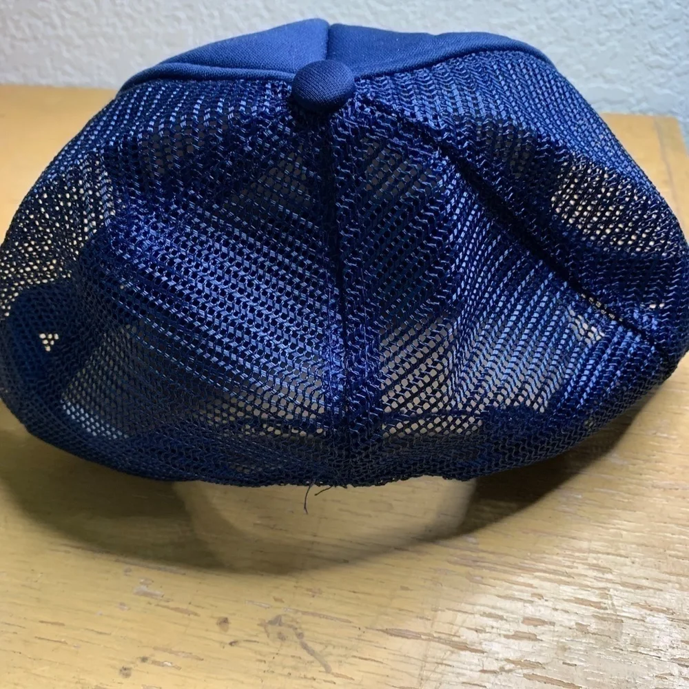 Cal-west Electric Napa Blue And Gold Vintage Snapback Hat - Picture 4 of 9